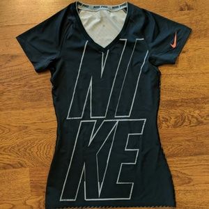 Nike pro dri fit fitted t-shirt size small